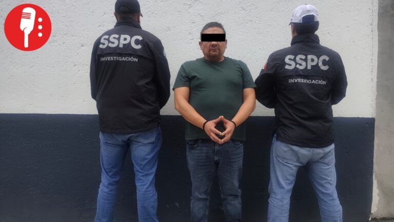Detienen a “La Tripa”, líder de una célula criminal, en Puebla