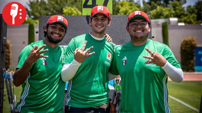 Arqueros mexicanos conquistan medalla de bronce en la Copa del Mundo de Tiro con Arco