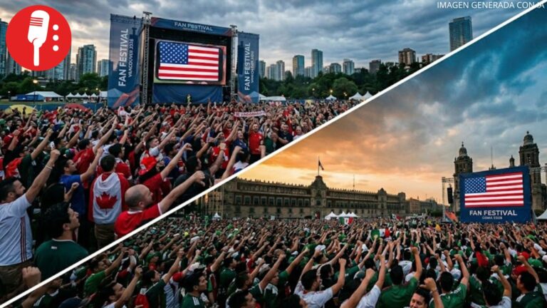 Abuchean bandera de EUA en Fan Fest de Vancouver y CDMX durante inauguración del Mundial