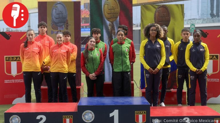 México gana medalla de oro en relevo mixto 4×400 en Iberoamericano de Lima 2026