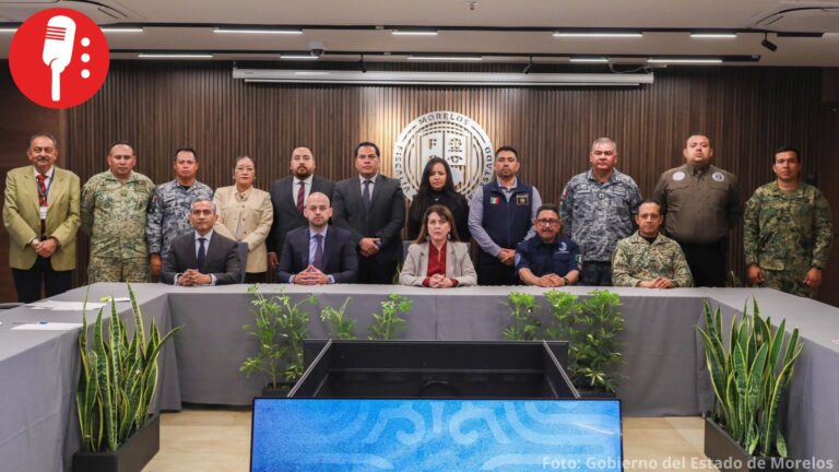 Morelos trabaja en Mesa de Coordinación Estatal para la Construcción de Paz