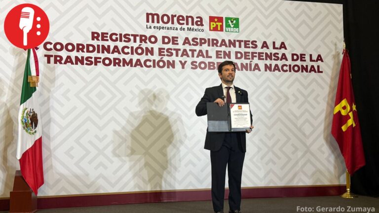 Gerardo Sánchez Zumaya se registra en coalición PT y Morena; va fuerte y firme por el 2027