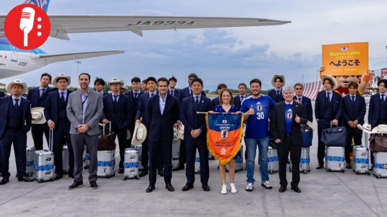 Entre sombreros y fotos, Samuel García descuida NL para recibir a selección japonesa
