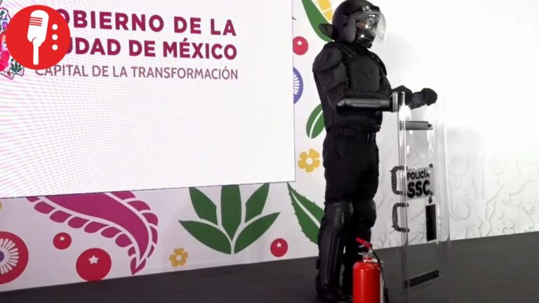 SSC presenta equipo de protección que portarán elementos de seguridad