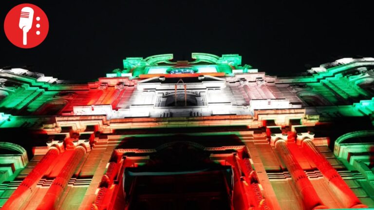 Puebla estrena nueva iluminación arquitectónica en el Palacio Municipal