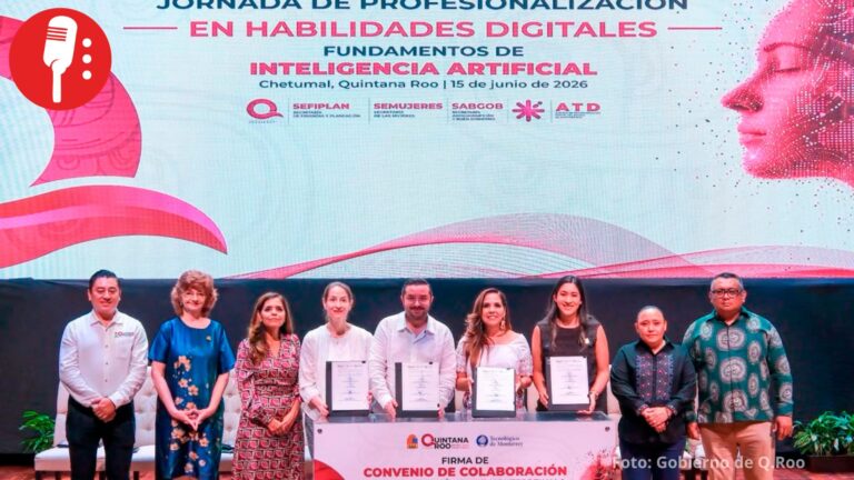 Capacitan a más de 500 funcionarios de Quintana Roo en Inteligencia Artificial