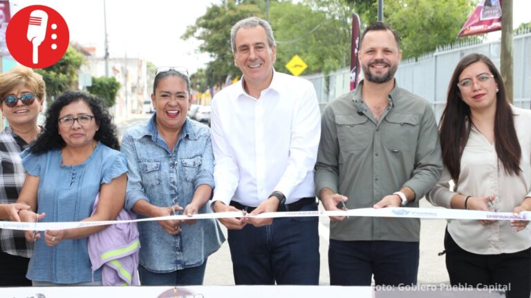 GOBIERNO DE PUEBLA CAPITAL ENTREGA REHABILITACIÓN VIAL EN SAN BALTAZAR CAMPECHE