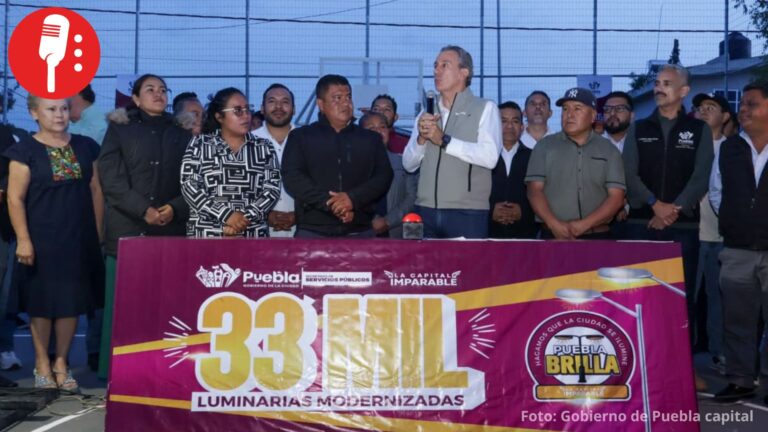 Amplían modernización de alumbrado público con tecnología LED en puebla capital