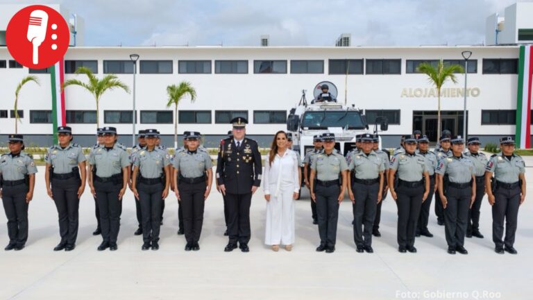 Fortalecen seguridad del sureste con nueva sede de Guardia Nacional en Quintana Roo