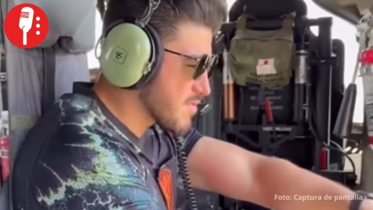 Samuel compró helicóptero para seguridad pero lo usa como transporte personal