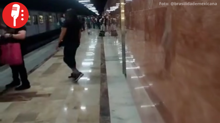 “¡Ni el metro de Londres está así!”: Influencer brasileña al conocer Metro CDMX
