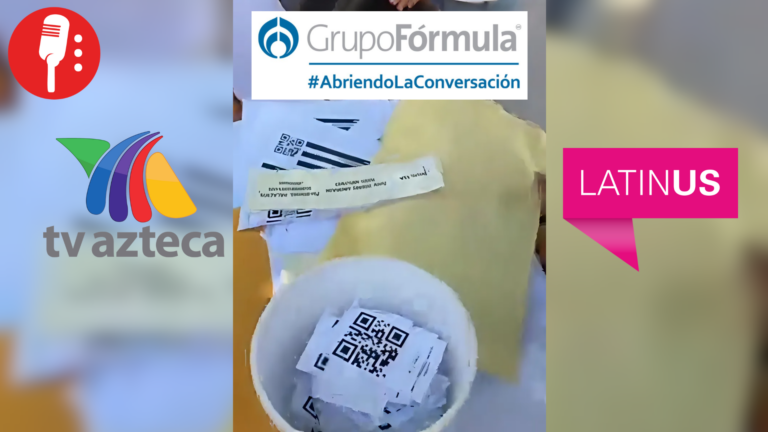 TV Azteca, Fórmula y Latinus: cómplices de silencio ante códigos QR en Coahuila