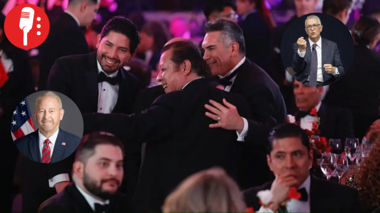 Ronald Johnson y Ricardo Salinas, los grandes ausentes de la polémica cena de la American Society