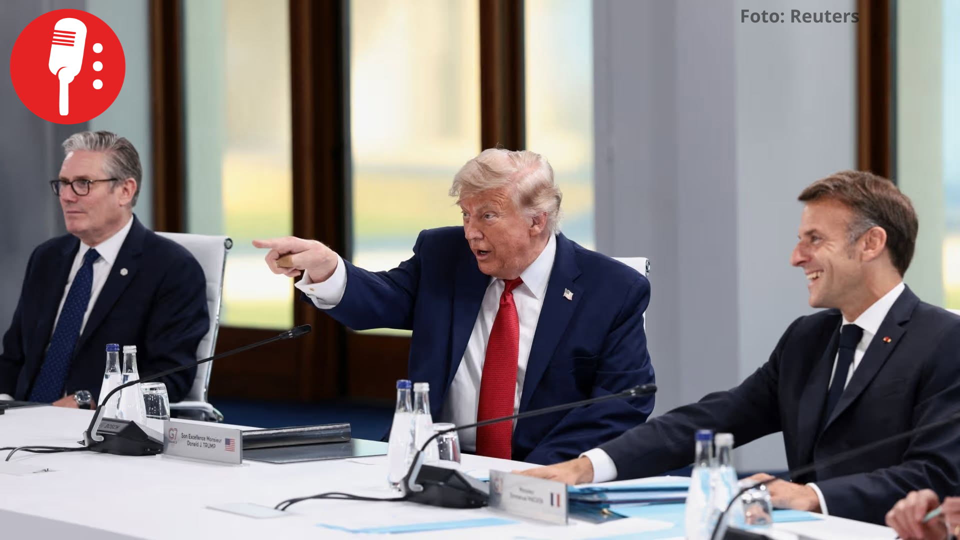 “Soy el jefe”: Trump presume liderazgo en G7 