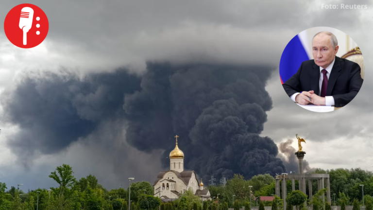 Putin admite escasez de combustible por ataques de Ucrania