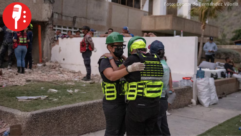 Colapsa refugio para 140 desplazados y agrava la crisis tras terremoto en Venezuela