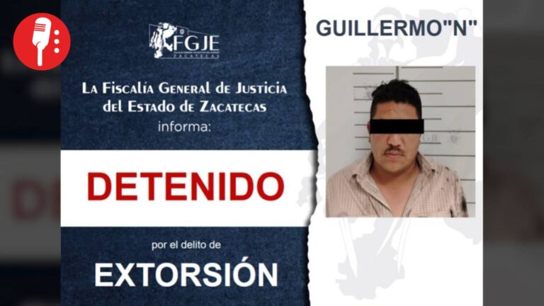 Cae exlíder de CATEM en Zacatecas por presunta extorsión a empresarios de la construcción