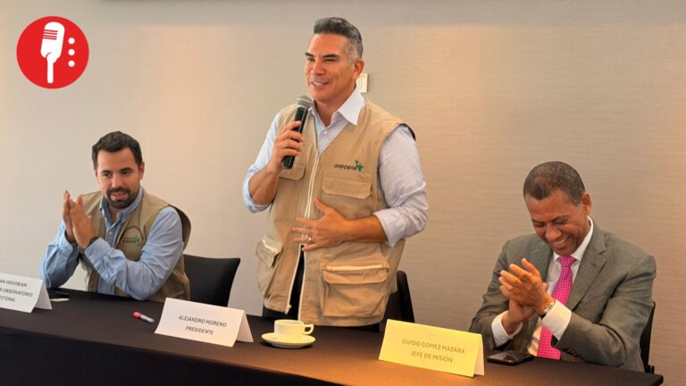 Alito Moreno presume vigilar elecciones en Colombia mientras el PRI se hunde en México