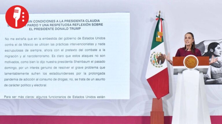 Sheinbaum agradece respaldo de AMLO: “Lo que está en juego es la soberanía de México”