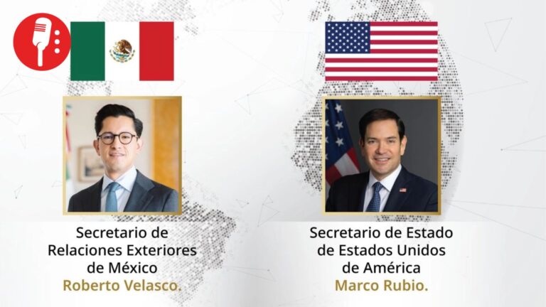 Velasco sostiene llamada con Marco Rubio; migración y combate al narcotráfico temas prioritarios
