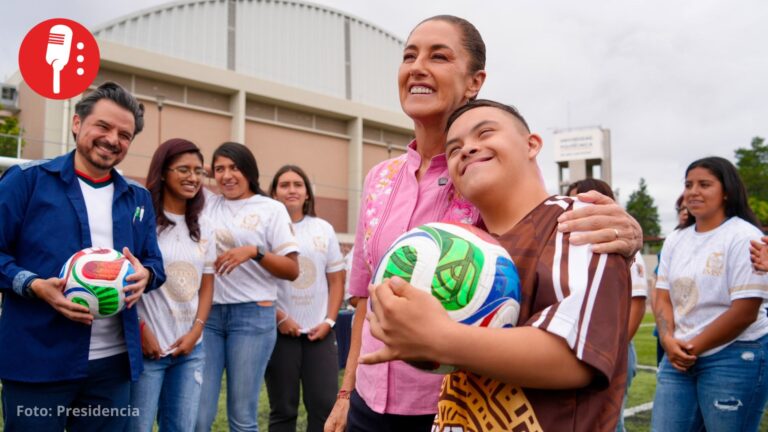 Sheinbaum premia a jóvenes campeones con boletos para el Mundial 2026 y fortalece el deporte inclusivo