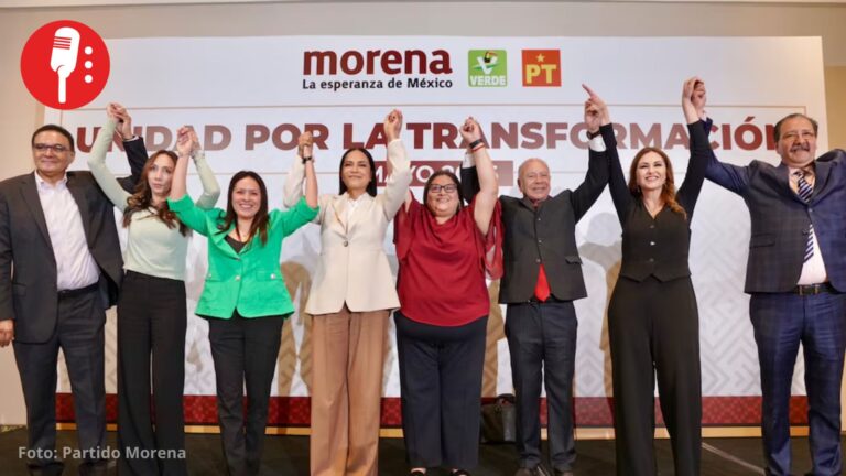 Morena, PVEM y PT amarran bloque rumbo a 2027; solo San Luis Potosí sigue en suspenso