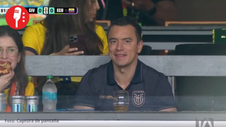 Noboa ocultó su asistencia al Mundial y desata críticas por opacidad en viaje a Estados Unidos