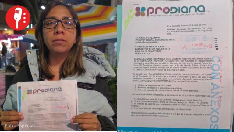 Comerciantes de PRODIANA acusan a Alessandra Rojo de romper el diálogo y desatar tensión en Zona Rosa