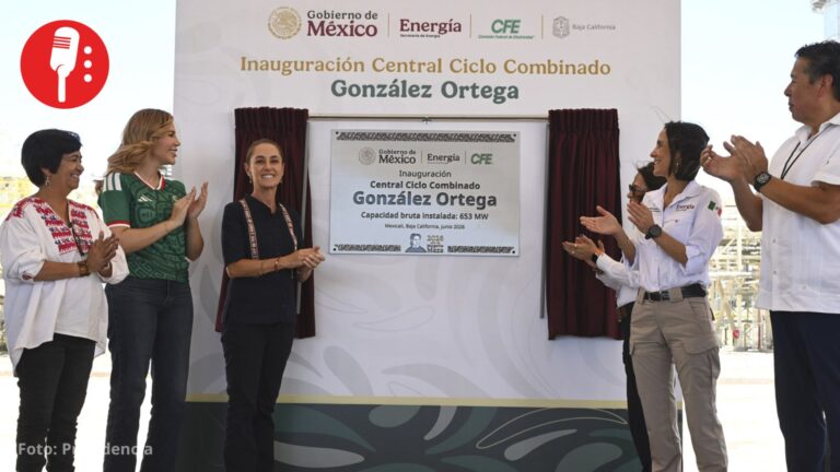 Sheinbaum fortalece la infraestructura energética: inaugura nueva planta de la CFE en Mexicali