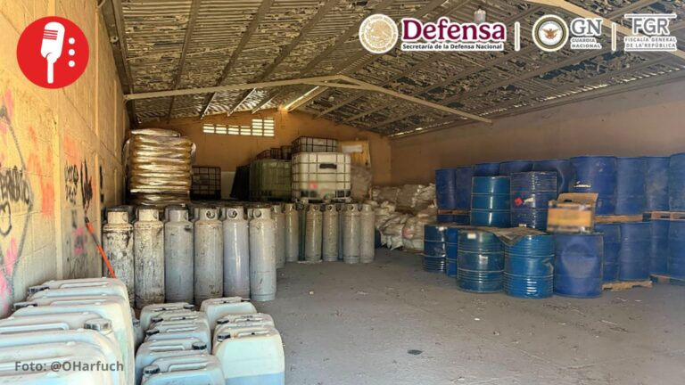 Aseguran más de 24 mil litros de metanfetamina líquida en Sinaloa; el más grande en la presente administración