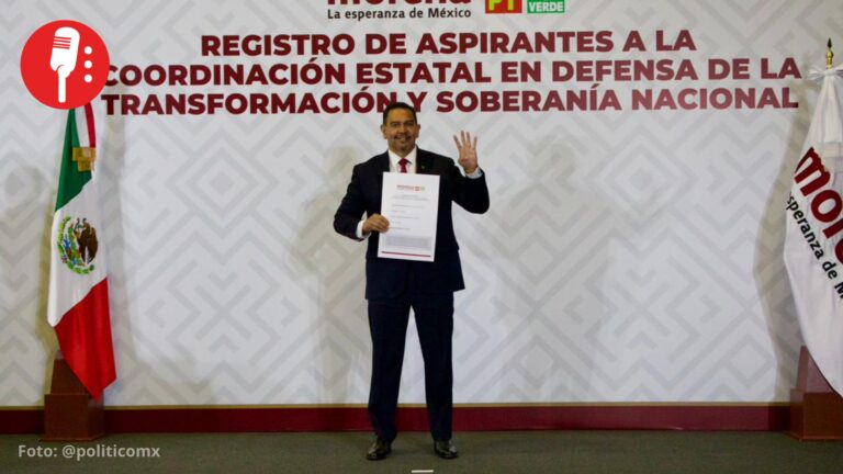 Cruz Pérez Cuéllar se registra como aspirante a coordinar la Defensa de la 4t en Chihuahua