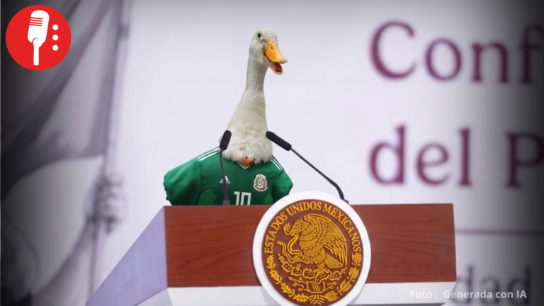 Claudia Sheinbaum invitará al pato Merlín a Palacio Nacional