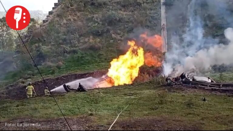 Explosión de pipa de gas deja dos muertos y arrasa con varios negocios en la Texcoco-Calpulalpan