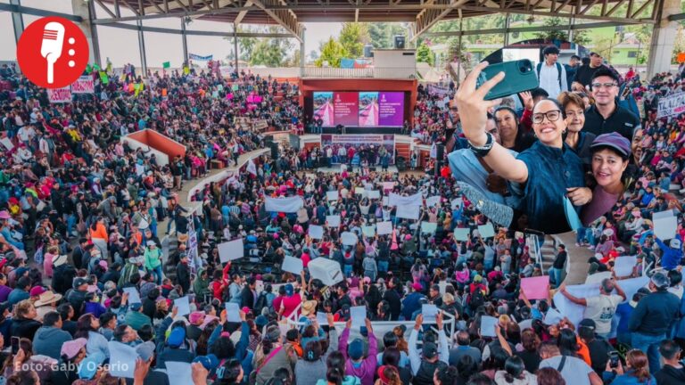 Gaby Osorio reúne a 5 mil representantes de asentamientos humanos en Tlalpan