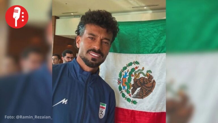 Ramin Rezaeian, figura de Irán, agradece el respaldo de México durante el Mundial