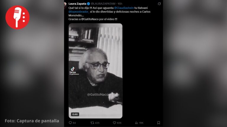 Oposición usa Inteligencia Artificial para fabricar entrevista de Monsiváis y atacar a AMLO