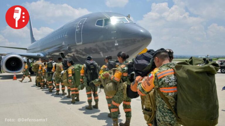 México, el país que más perros y soldados ha enviado para ayudar en Venezuela