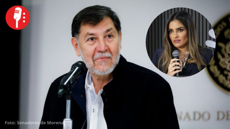 Noroña acusa a Alessandra Rojo de la Vega de presunta agresión: “enviaste a un hombre a atacarme”