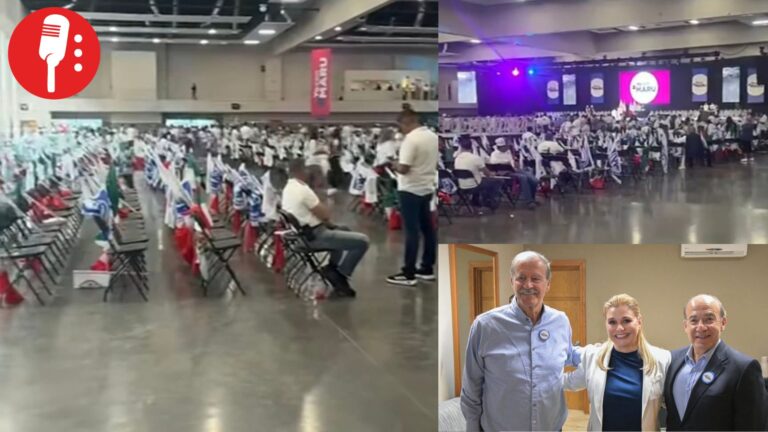 ¡Ni Fox ni Calderón logran llenar!: PAN presume unidad con Maru Campos entre butacas vacías