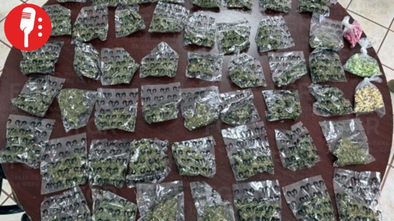 Vinculan a proceso a dos hombres por portar arma y 248 dosis de droga en BCS