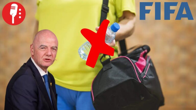 FIFA prohíbe botellas reutilizables en Mundial 2026 pese a altas temperaturas