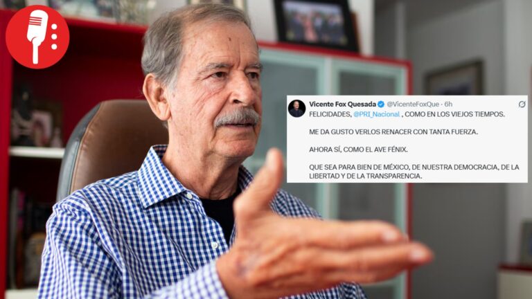 Fox confirma el PRIANISMO celebrando triunfo del PRI en Coahuila pese a fraude electoral
