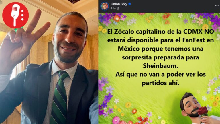 El mitómano Simón Levy amenaza a la Presidenta: asegura que impedirá el Fan Fest