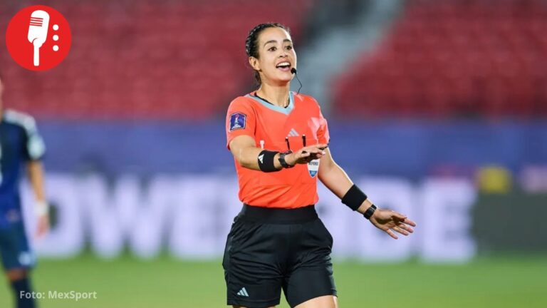Katia Itzel García hace historia como primera árbitra mexicana en un Mundial