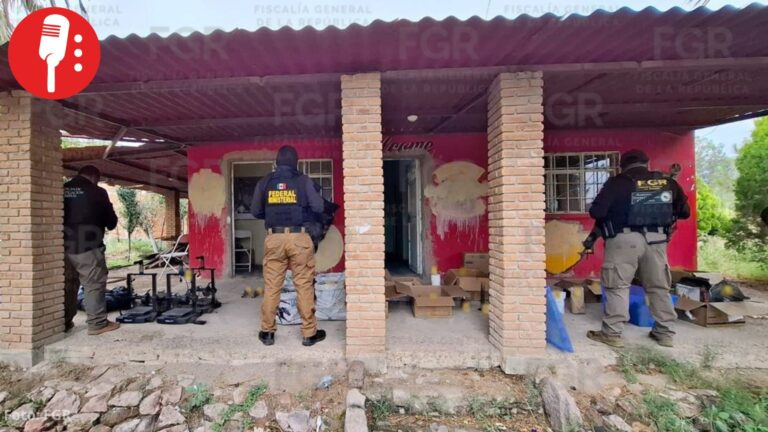 FGR desmantela taller de explosivos en Durango; aseguran 26 artefactos caseros