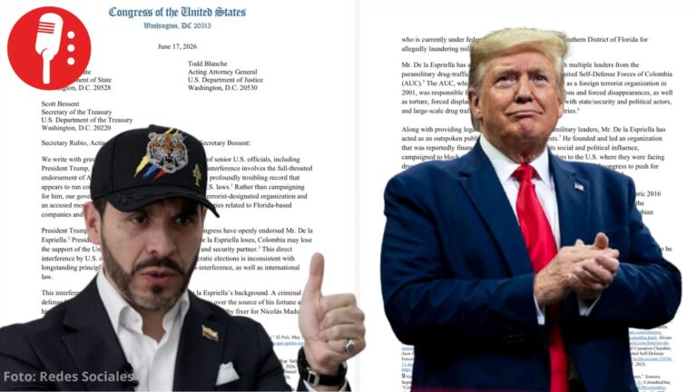 Congresistas piden que Trump no intervenga en elecciones de Colombia y se investigue a De la Espriella
