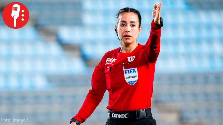 Katia Itzel García: primera árbitra mexicana y tercera mujer en dirigir un partido de la Copa del Mundo