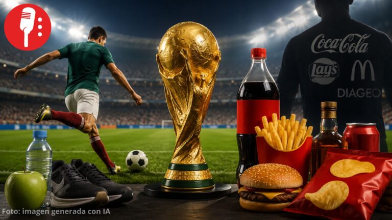 Patrocinios del Mundial 2026 contradicen discurso de salud que promueve deporte