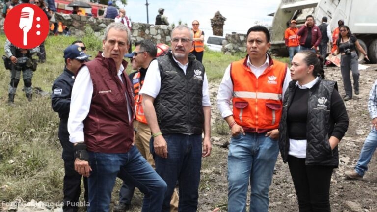 Pepe Chedraui supervisa labores en Vaso Regulador Puente Negro tras afectaciones