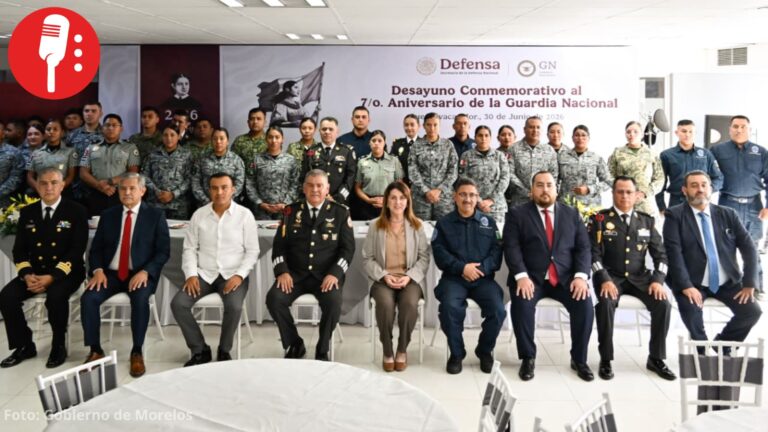 Morelos refrenda coordinación con Guardia Nacional en su séptimo aniversario